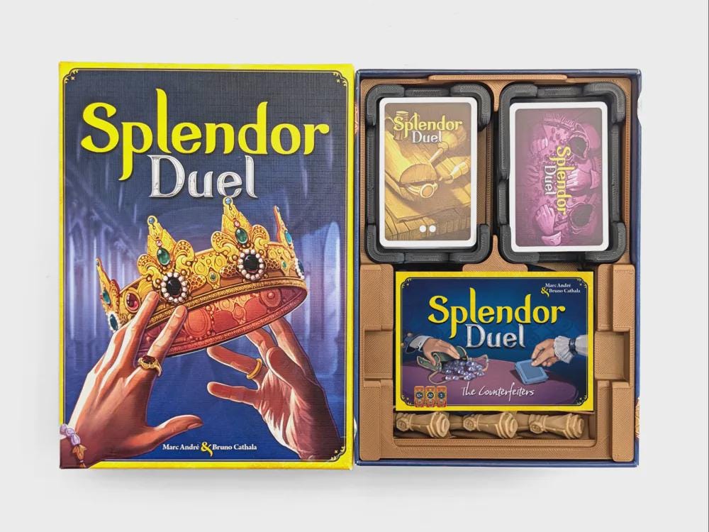 Splendor Duel w/Expansion - Organizer Insert