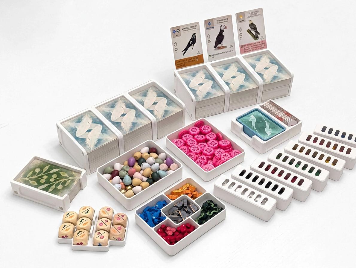 Wingspan with ALL Expansions - Organizer Insert
