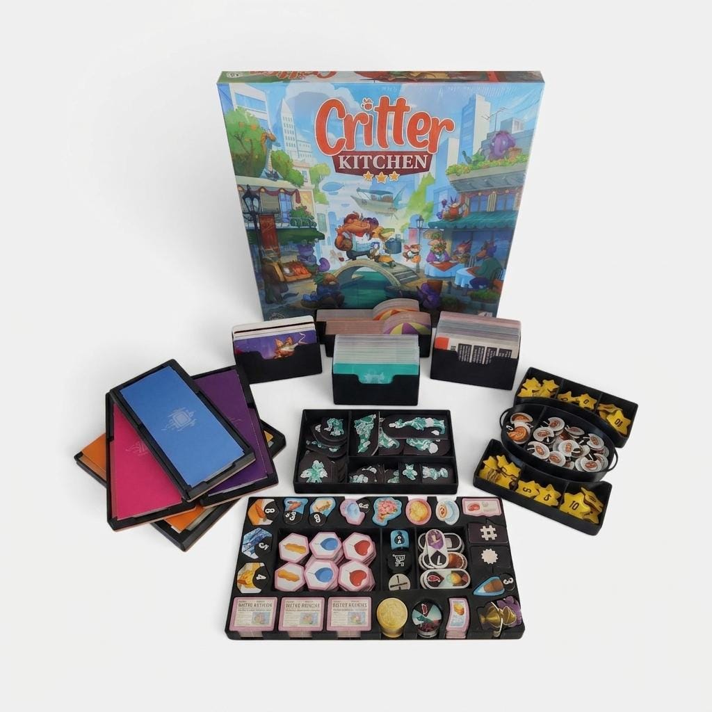 Critter Kitchen + À la cart Expansion - Insert Organizer