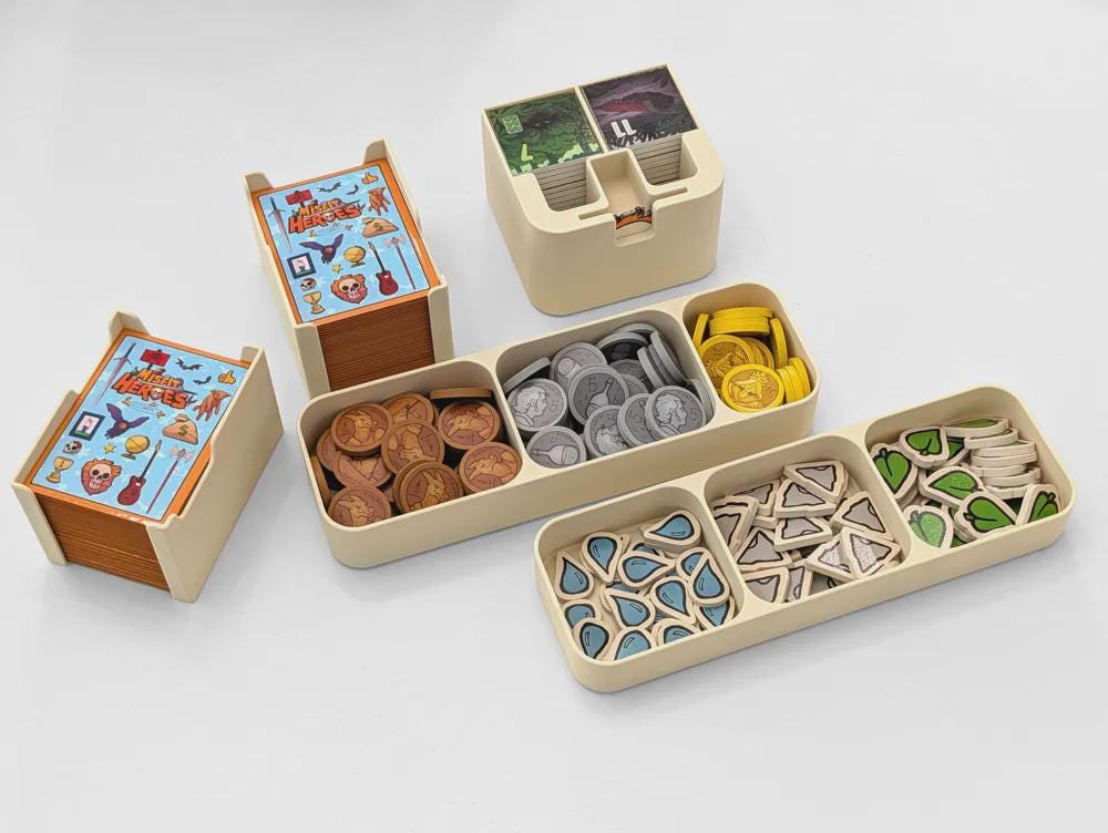Misfit Heroes - Organizer Insert