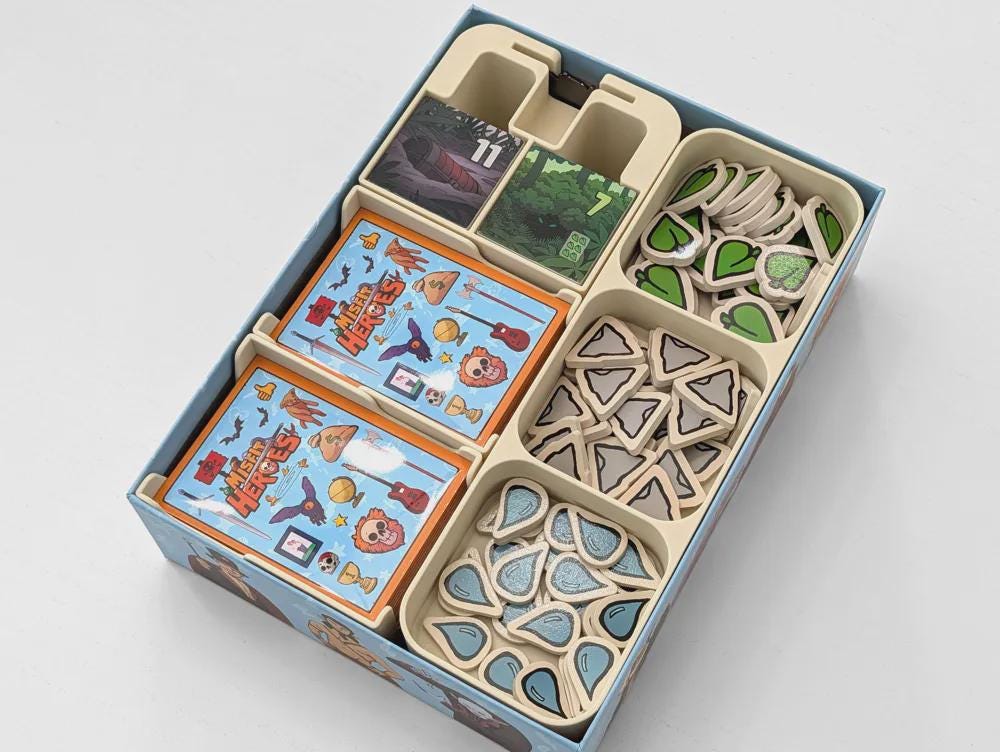 Misfit Heroes - Organizer Insert