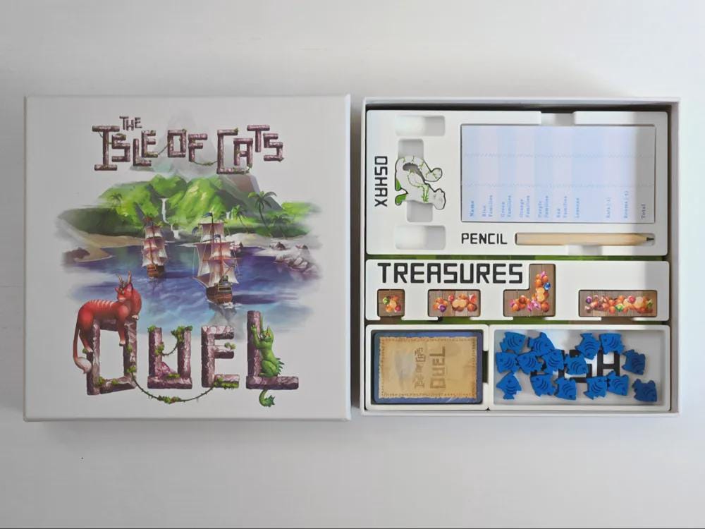 Isle of Cats Duel - Organizer Insert