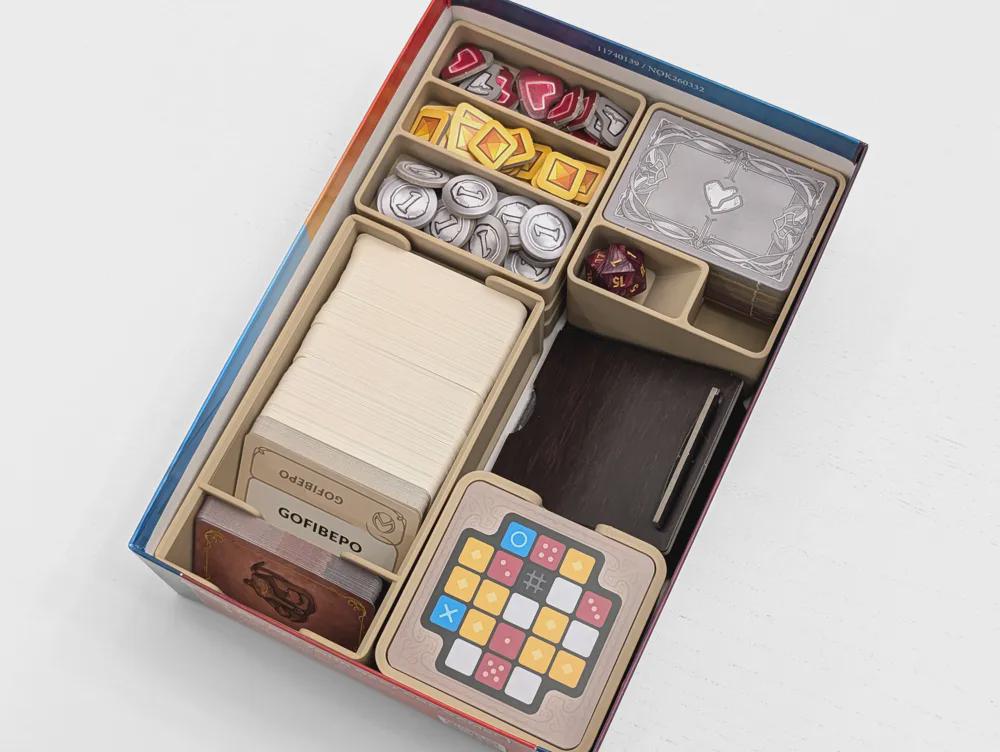 Codenames: Critical Role Adventures insert organizer