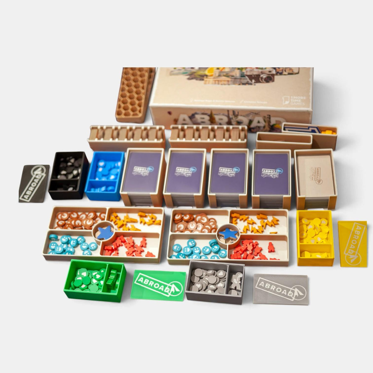 Abroad Boardgame Insert