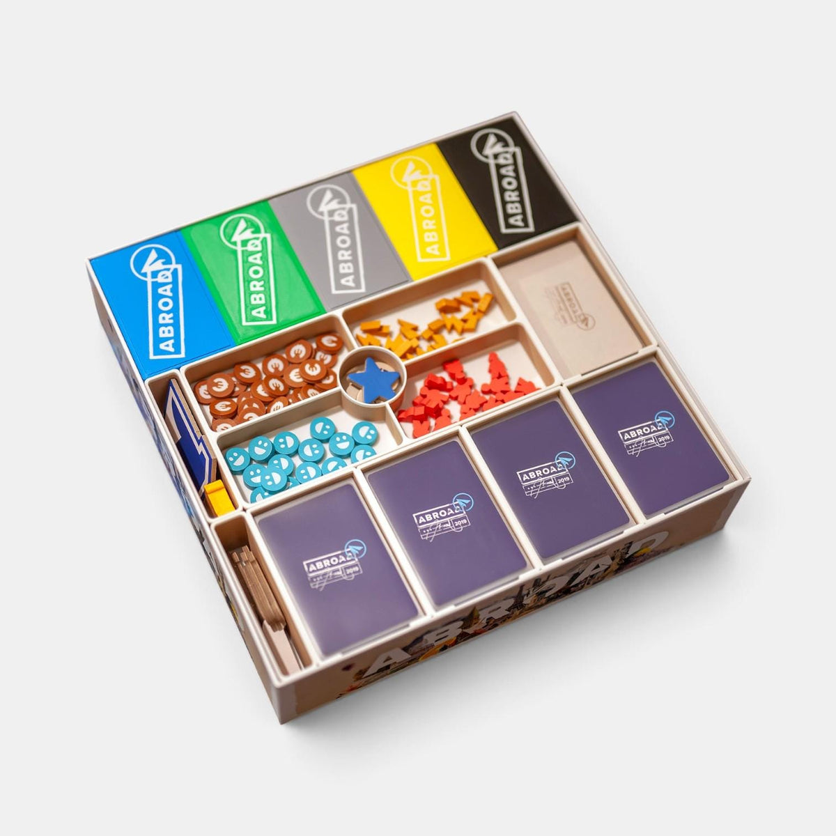 Abroad Boardgame Insert