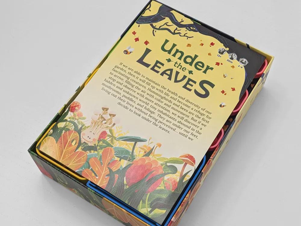 Under The Leaves - Organizer Insert