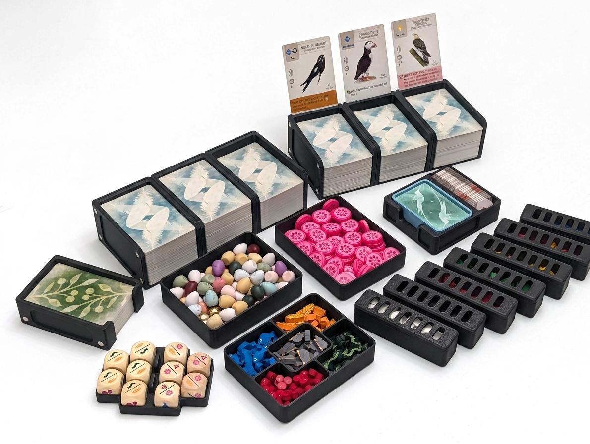 Wingspan with ALL Expansions - Organizer Insert