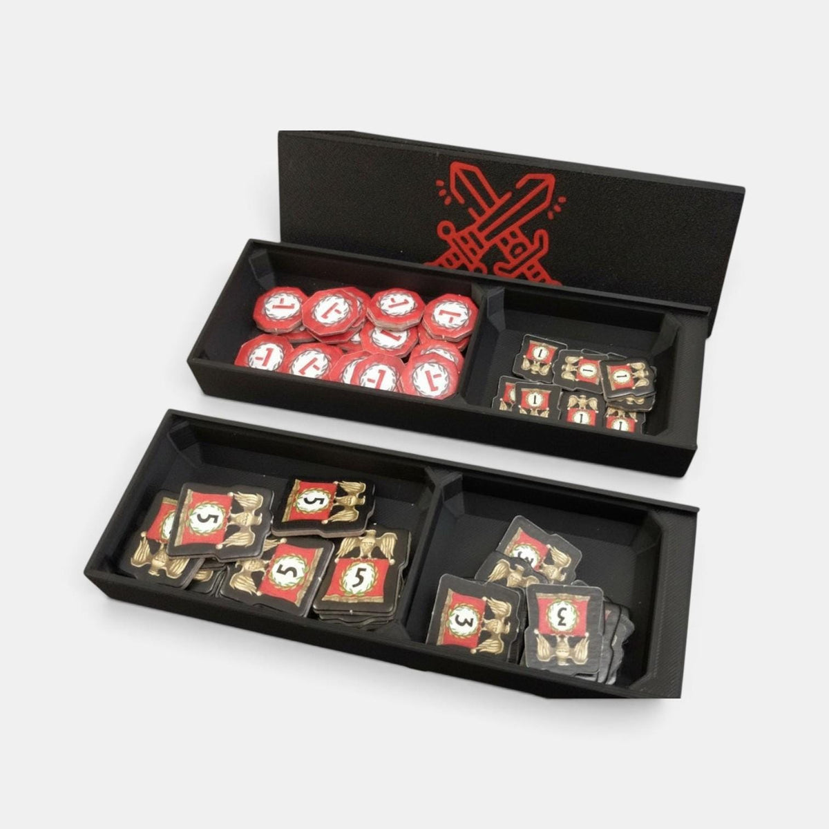 7 Wonders + Expansions Armada, Cities, Edifice & Leaders Insert Organizer