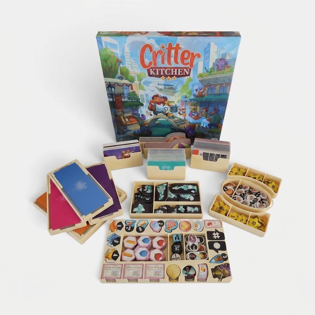 Critter Kitchen + À la cart Expansion - Insert Organizer