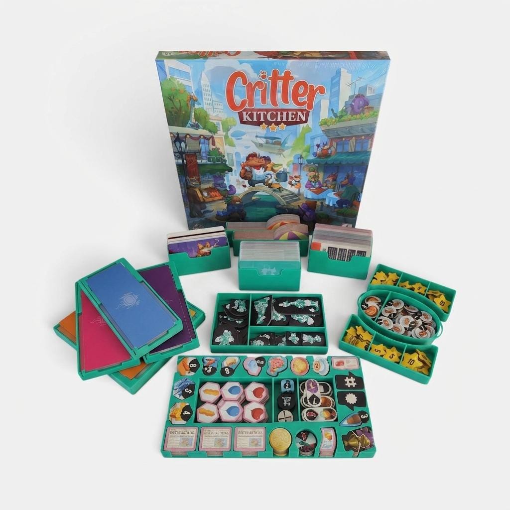 Critter Kitchen + À la cart Expansion - Insert Organizer