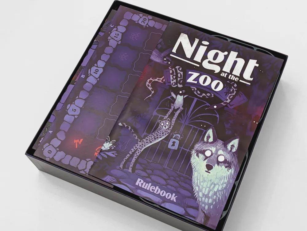 Night at the Zoo with Expansions Organizer Insert