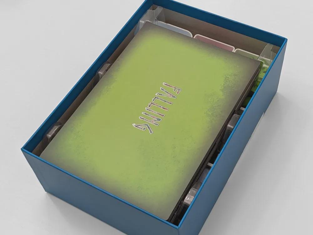 Falling - Organizer Insert