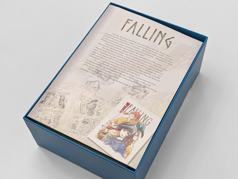 Falling - Organizer Insert