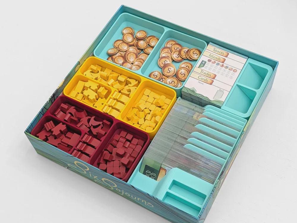 Six Sojourns - Organizer Insert