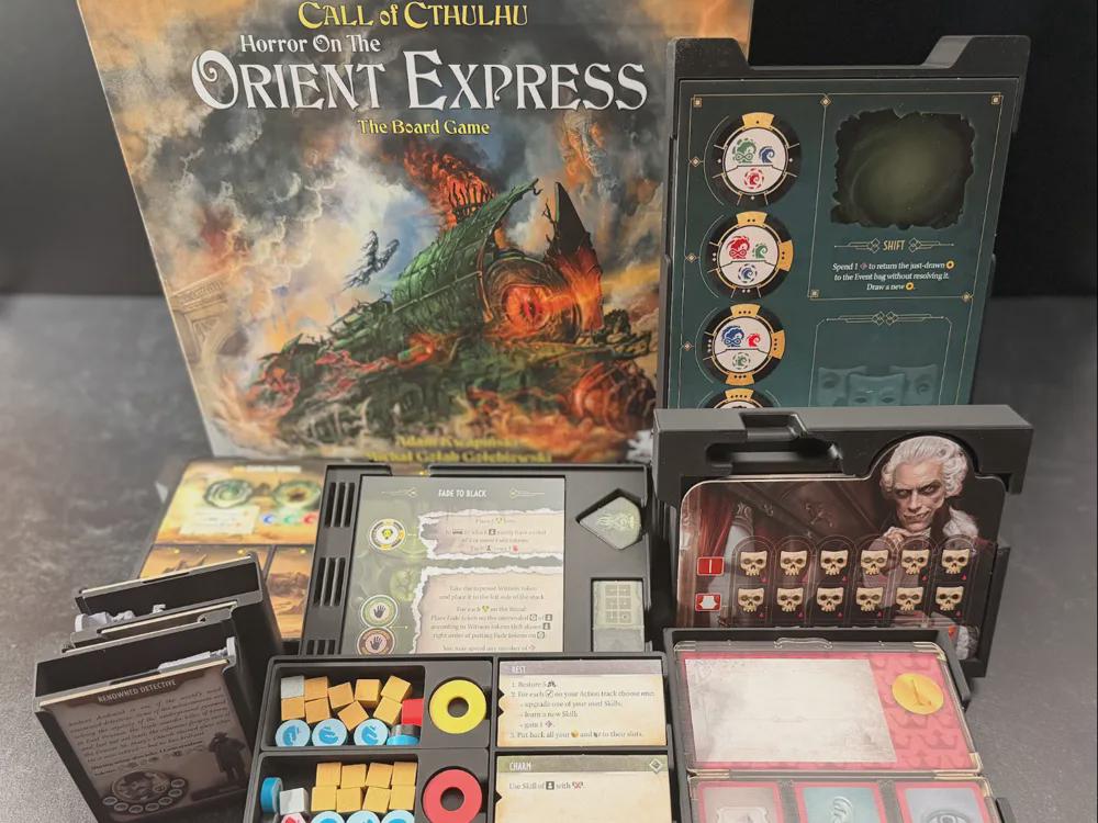 Horror on the Orient Express Insert